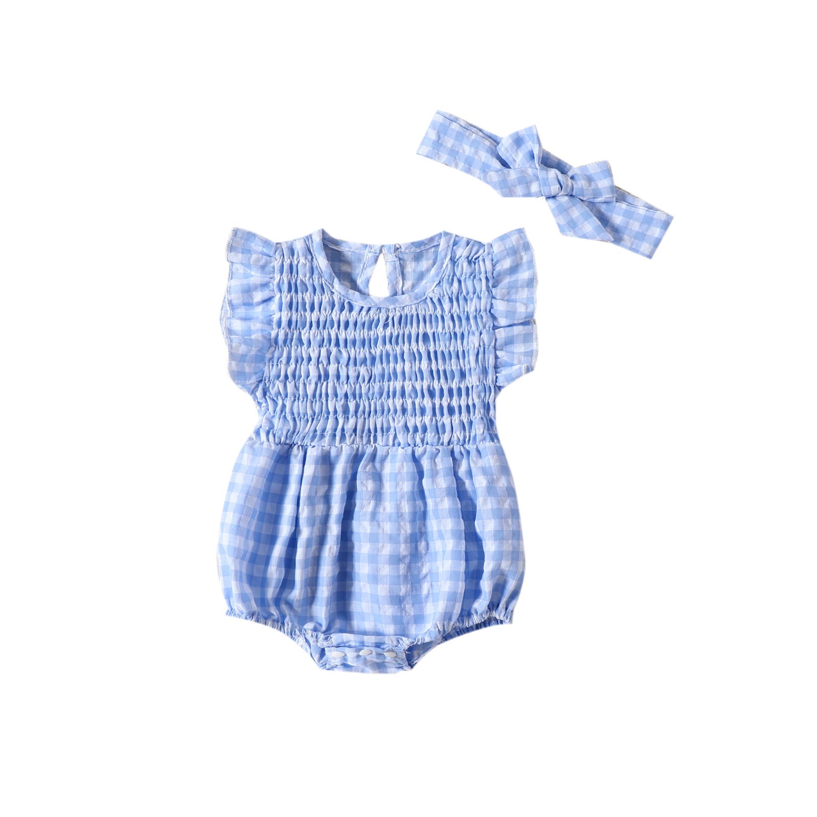 Why Our Baby Girl Solid Color Sleeveless Triangle Rompers Are a Must-Have
